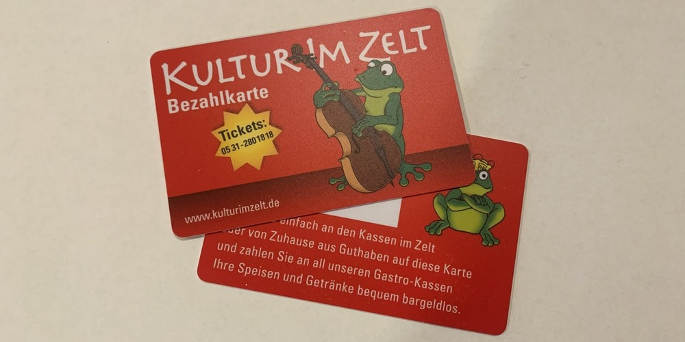Verzehrkarte,
