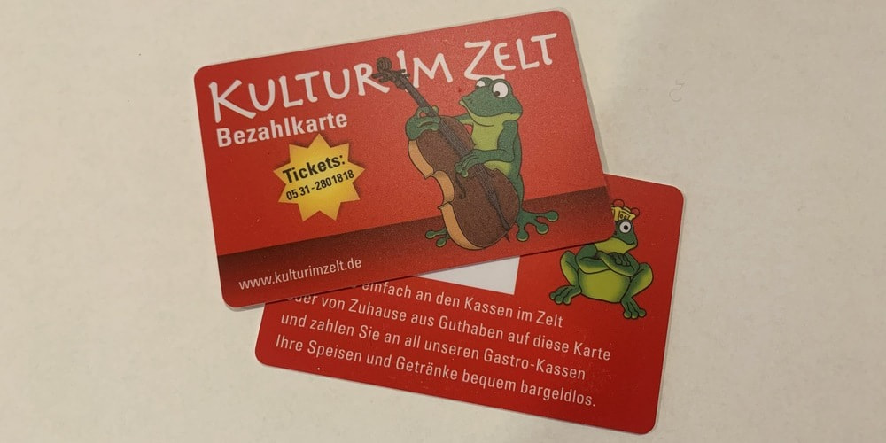  Verzehrkarte,  