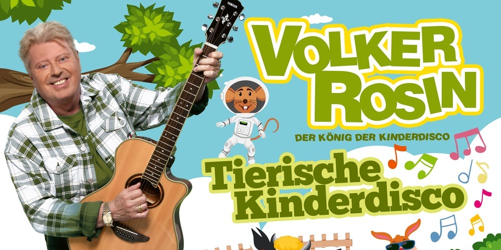Tickets Volker Rosin, Tierische Kinderdisco in Braunschweig